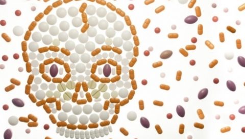 中毒改善に映像効果